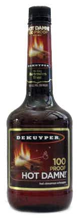 DeKuyper Hot Damn 100 Proof Cinnamon Schnapps