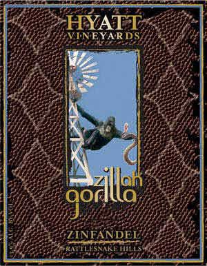 Hyatt Vineyards Zillah Gorilla 2009