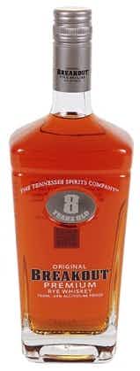 The Tennessee Spirits Company Breakout Premium Rye Whiskey 8 year old