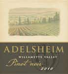 Adelsheim Willamette Valley Pinot Noir 2010