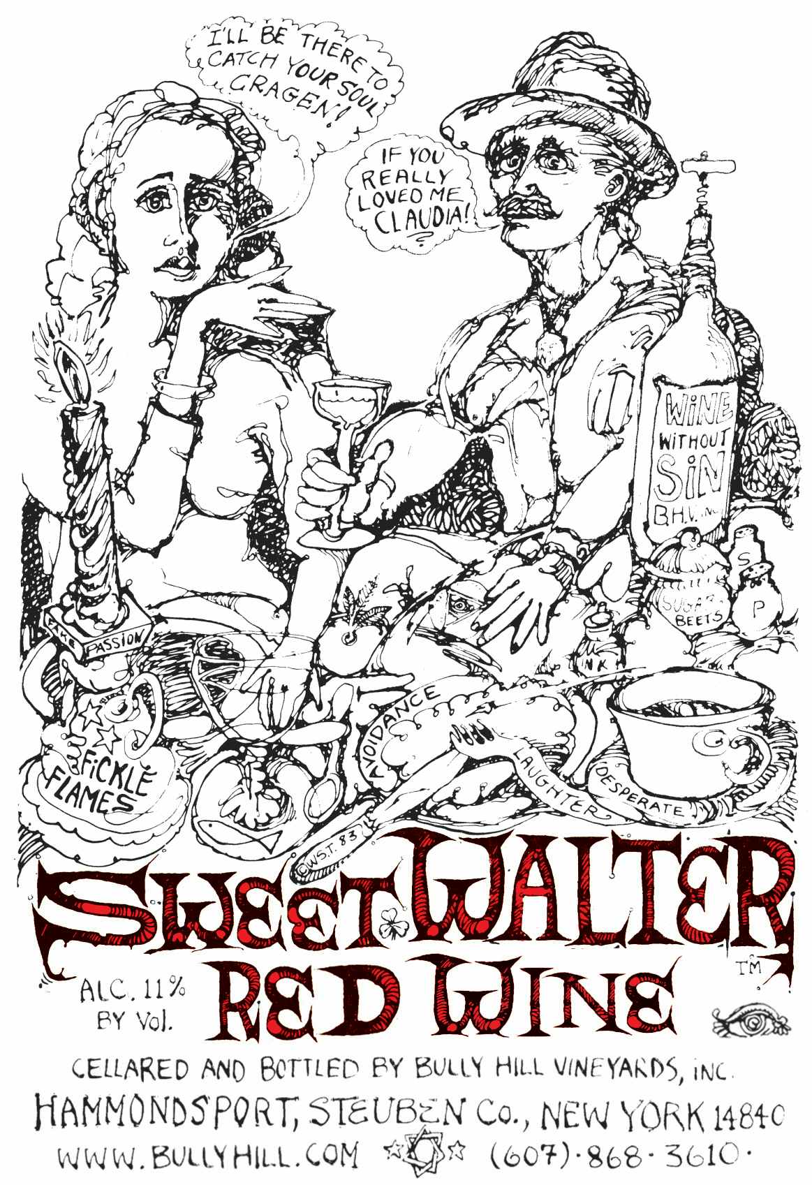 Bully Hill Sweet Walter Red
