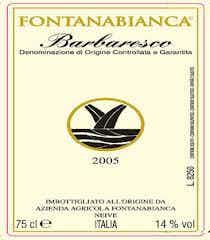 Fontanabianca Barbaresco 2005