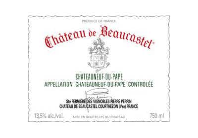 Château de Beaucastel Châteauneuf du Pape 2007