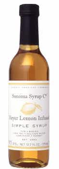 Sonoma Syrup Meyer Lemon Simple Syrup 375ml