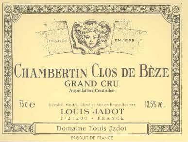 Louis Jadot Chambertin Clos de Bèze 2009