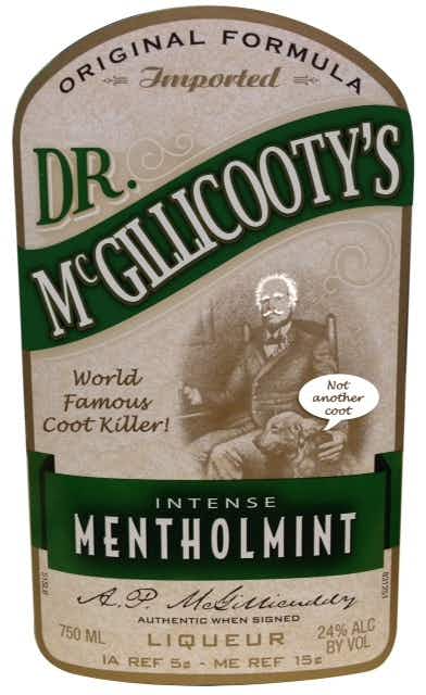 Dr. McGillicuddy's Mentholmint Schnapps