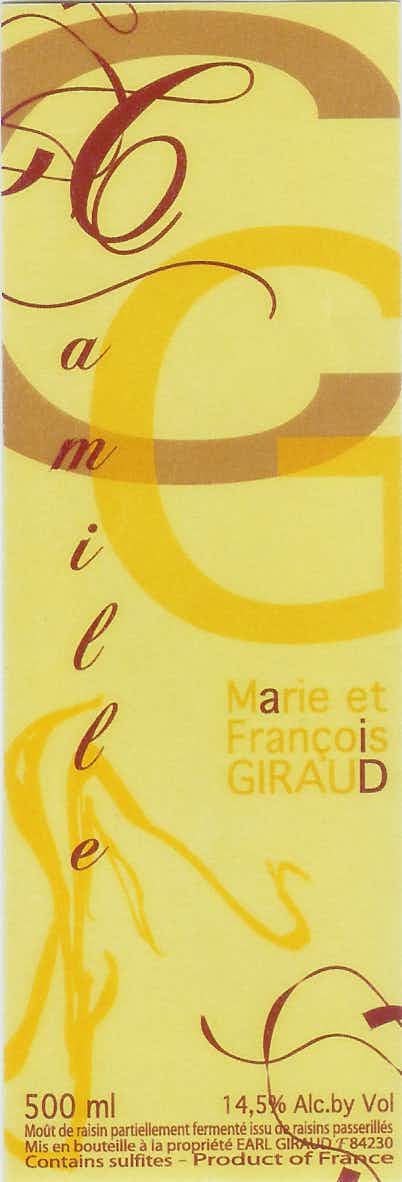 Camille Giroud Roussanne 500ml