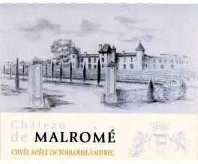 Chateau Malrome Cuvee Adele de Toulouse-Lautrec 2009