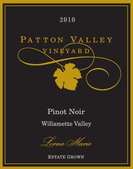 Patton Valley Vineyard Lorna Marie Pinot Noir 2010