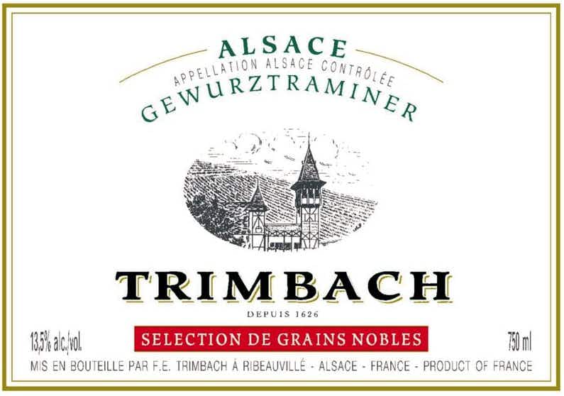 Trimbach Sélection de Grains Nobles Gewurztraminer 1994 375ml
