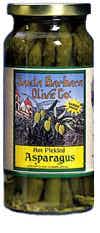Santa Barbara Olive Company Hot Pickled Asparagus 16oz Jar