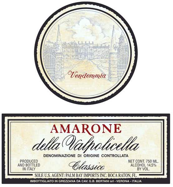 Bertani Amarone della Valpolicella Classico 2008