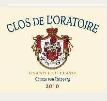 Chateau Clos de l'Oratoire Saint Emilion 2010