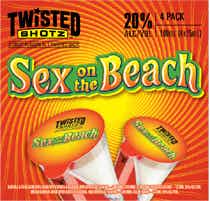 Twisted Shotz Sex On The Beach 100ml