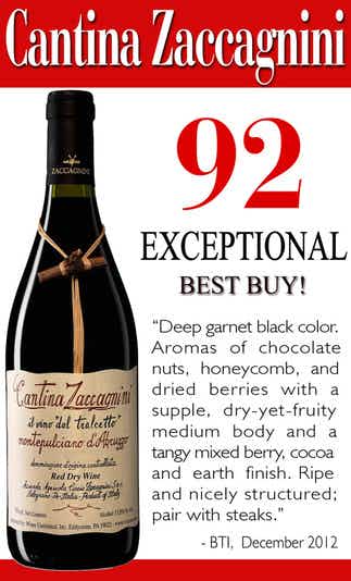 Cantina Zaccagnini Montepulciano d'Abruzzo Riserva