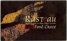 Domaine Fond Croze Rasteau 2010