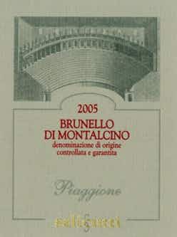 Podere Salicutti Brunello di Montalcino Piaggione 2005