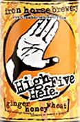 Iron Horse Brewing High Five Hefe 6 pack 12oz Can