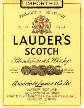 Barton Distilling Company Lauder's Scotch 1.75L