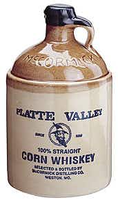 Platte Valley Moonshine Srtaight Corn Whiskey