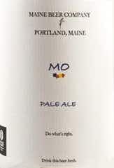 Maine Beer Company Mo Pale Ale 500ml Bottle