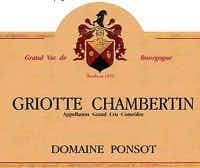 Domaine Ponsot Griotte Chambertin 2010