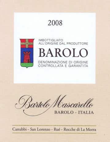 Bartolo Mascarello Barolo 2008