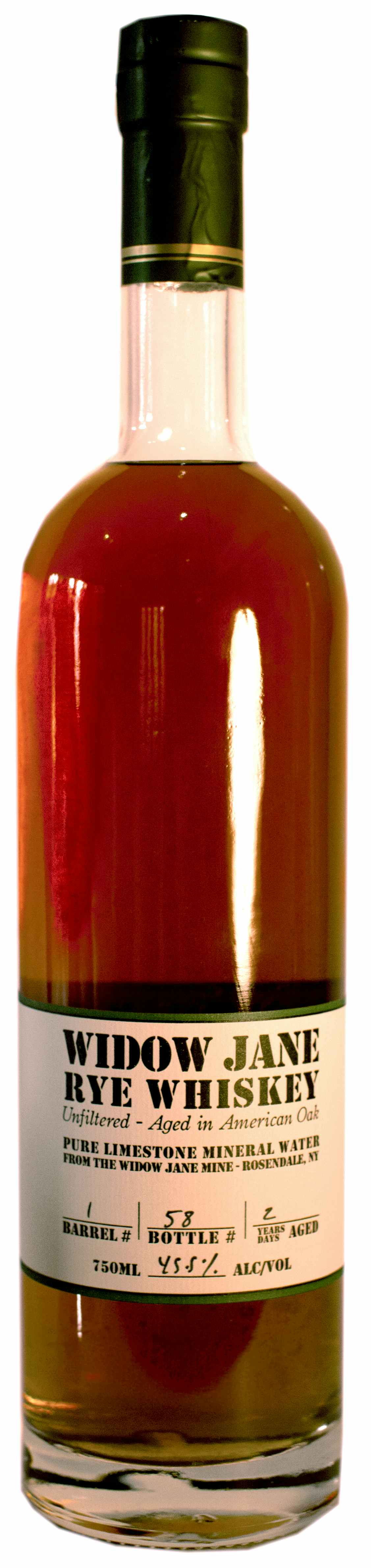 Widow Jane American Oak Aged Rye Mash Whiskey