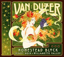 Van Duzer Homestead Block Pinot Noir