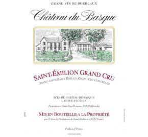 Chateau du Basque St. Emilion 2015