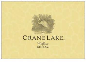 Crane Lake Shiraz 2012