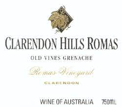 Clarendon Hills Romas Vineyard Old Vines Grenache 2004