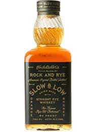 Hochstadter's Slow & Low Rock & Rye Straight Rye Whiskey