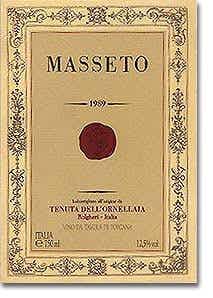 Ornellaia Masseto 1999