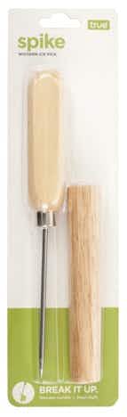True Fabrications Spike Wooden Handle Ice Pick with Cover 750ml