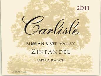 Carlisle Papera Ranch Zinfandel 2011