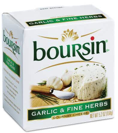 Boursin Garlic & Fine Herbs Gournay Cheese 5.2oz