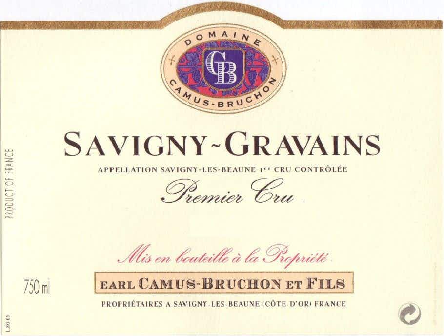 Camus Bruchon Savigny Gravain 2011