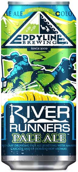 Eddyline Brewing River Runner Pale Ale 6 pack 16oz
