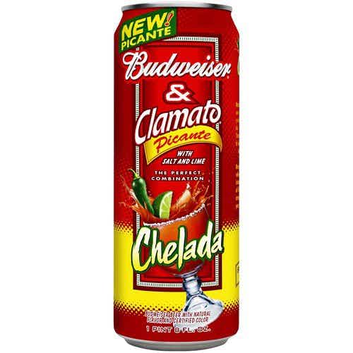 Budweiser Bud & Picante Clamato Chelada 25oz