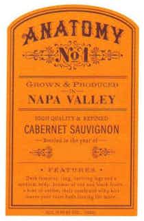 Anatomy No. 1 Cabernet Sauvignon 2011