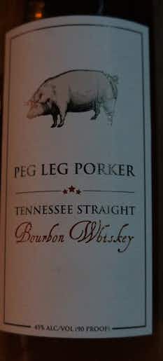 Peg Leg Porker Tennessee Straight Bourbon