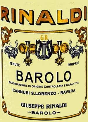Giuseppe Rinaldi Barolo Cannubi San Lorenzo Ravera 2005