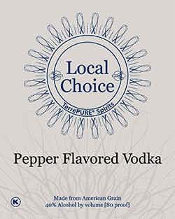 Local Choice Pepper Vodka
