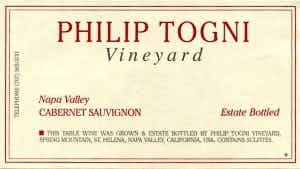 Philip Togni Cabernet Sauvignon 2010