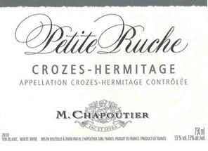 M. Chapoutier Crozes Hermitage Petite Ruche Blanc 2012