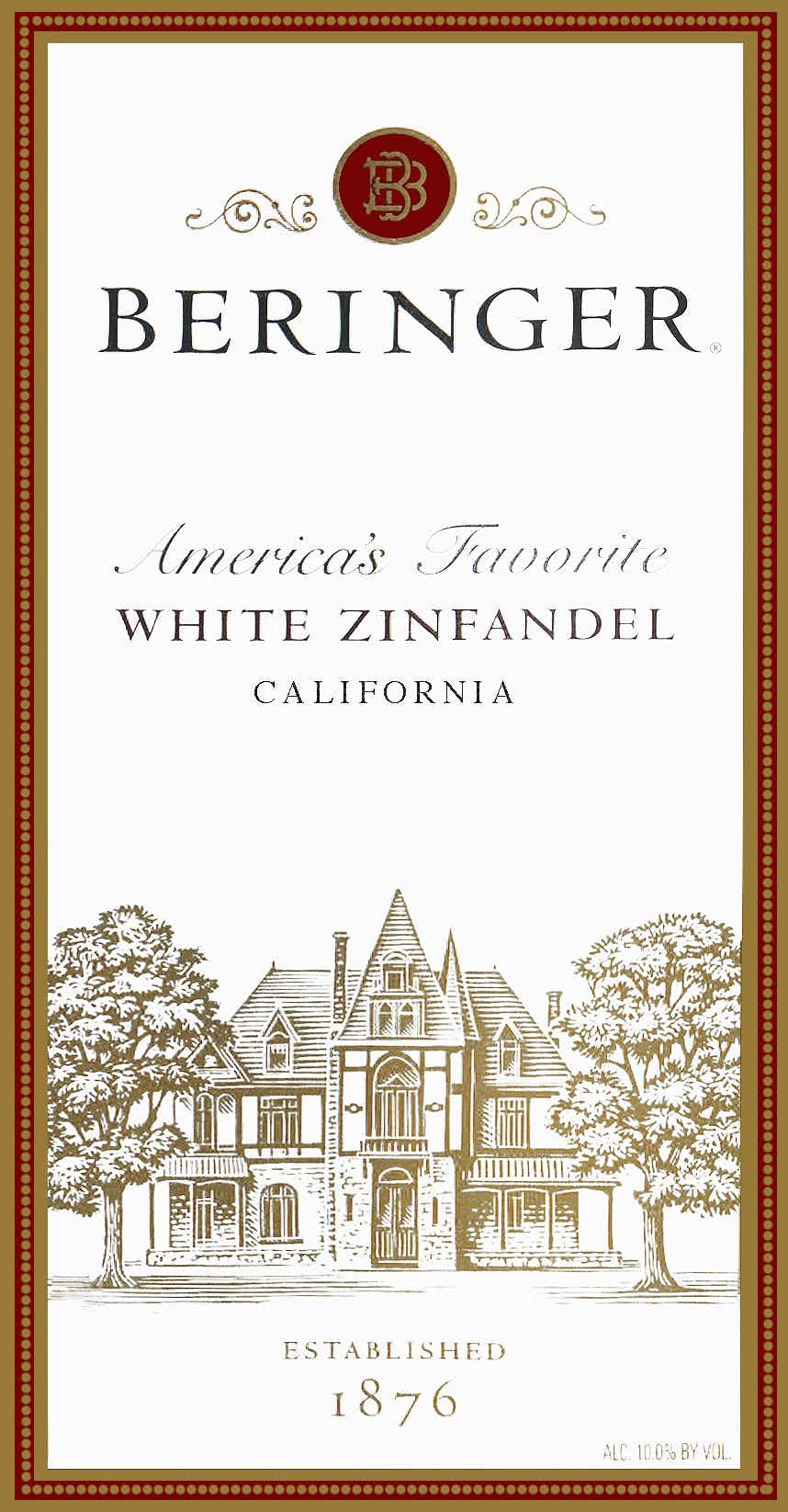 Beringer White Zinfandel
