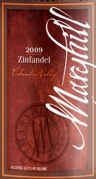 Maryhill Winery Zinfandel 2009