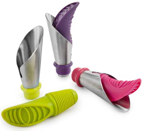 True Fabrications Duo Stopper and Pour Spout Assorted Color 750ml