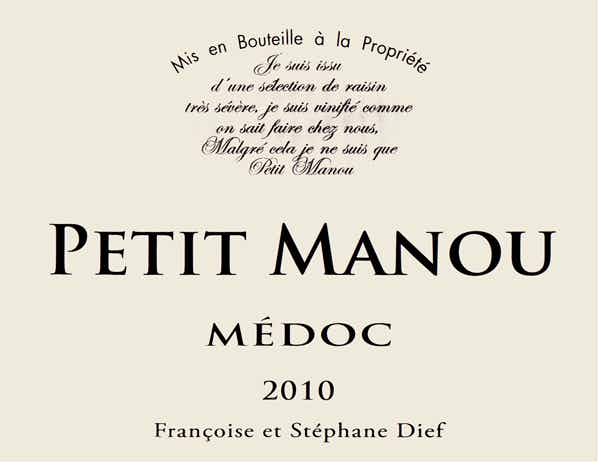 Chateau Petit Manou Medoc 2010